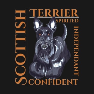 Scottish Terrier Dog Traits - dog theme gift T-Shirt