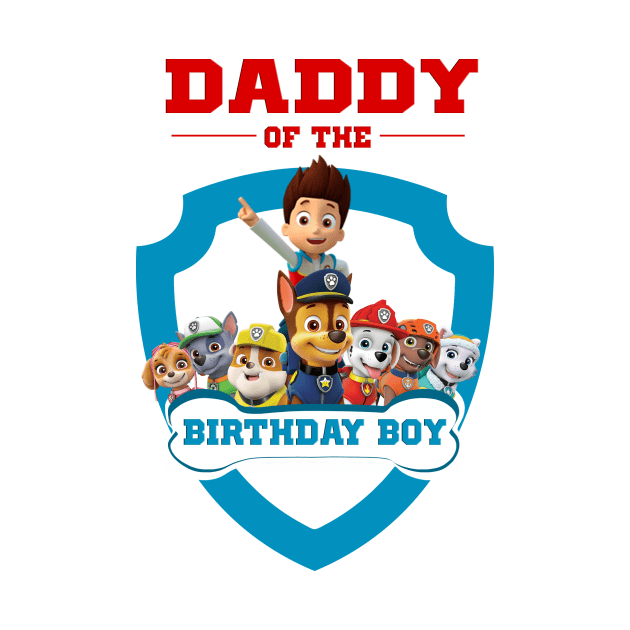 Daddy of the Birthday Boy by FirmanPrintables