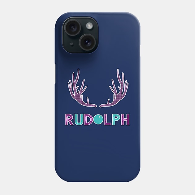Rudolph the Reindeer Phone Case by Scar