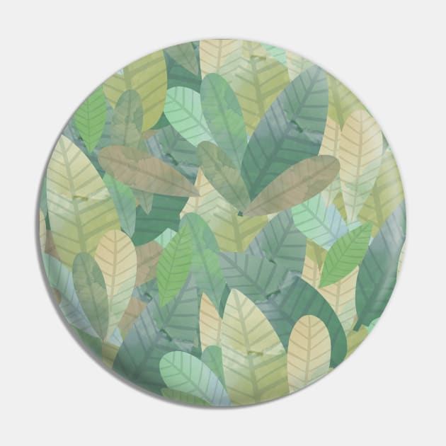 Watercolor leaves pattern Pin by valentinahramov