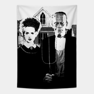 Frankenstein Gothic Tapestry