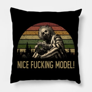 Graphic Vintage Beetlejuice Musical Women My Favorite Pillow