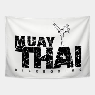 Muay Thai Kickboxing Tapestry
