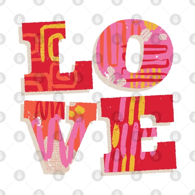 LOVE tee by Shalini Kaushal