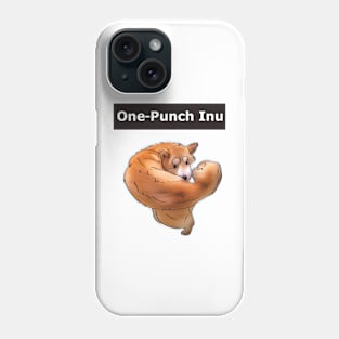 Funny one-punch shiba inu meme Phone Case