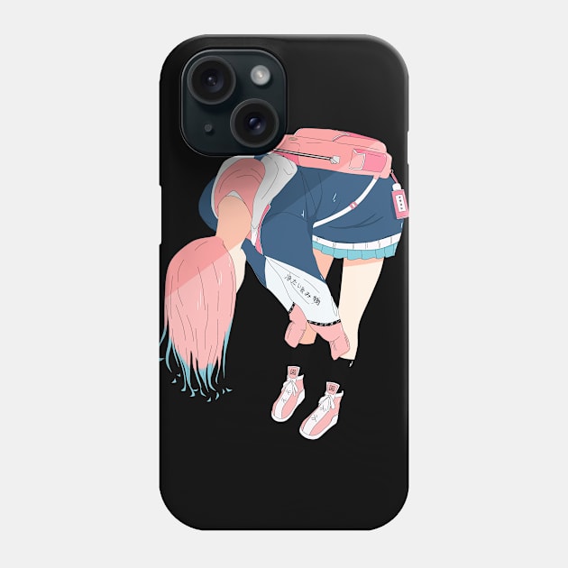 Aesthetic illustration girl Phone Case by Idnillustration