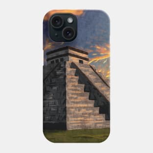 Chichen Itza - White Phone Case