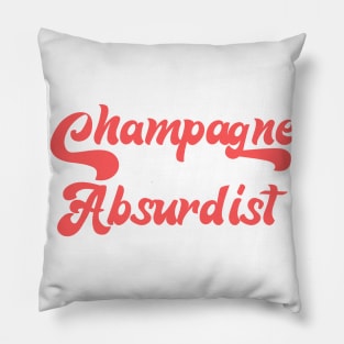 CHAMPAGNE ABSURDIST Pillow