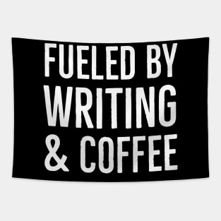 Fueled by Writing and Coffee Tapestry