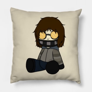 ticci toby doll chibi Pillow