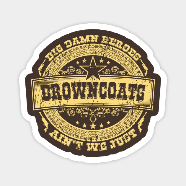 Browncoat Crest Magnet by bigdamnbrowncoats