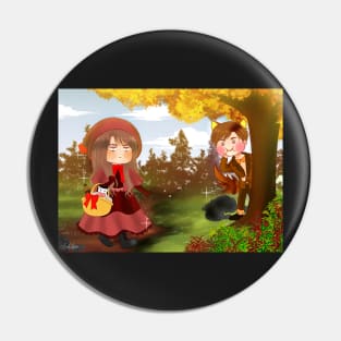 Red Riding Hood (Andrea & Darel) Pin