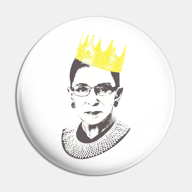 Notorious RBG Pin by idkco