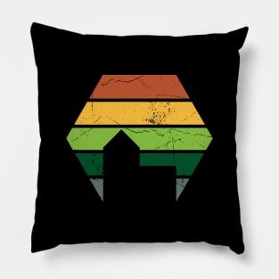 Catan Board Game City Sunset Pillow