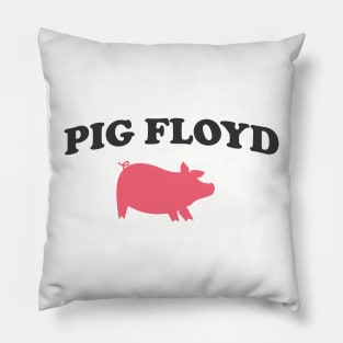 Pig Floyd - Pink Pig Pillow