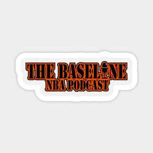 The Baseline NBA Podcast Alternate Logo Magnet