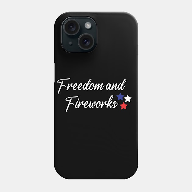 America The Beautiful: 4th of july celebration gift idea Phone Case by ForYouByAG