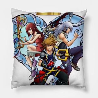 The 3 Heroes Pillow