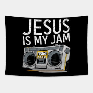 Jesus Is My Jam God Religious Tapestry