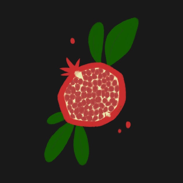 Pomegranate by Inktopodes