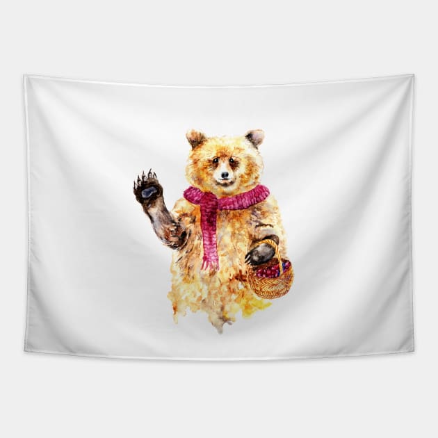 Bear Tapestry by annashell