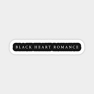 Black Heart Romance Magnet