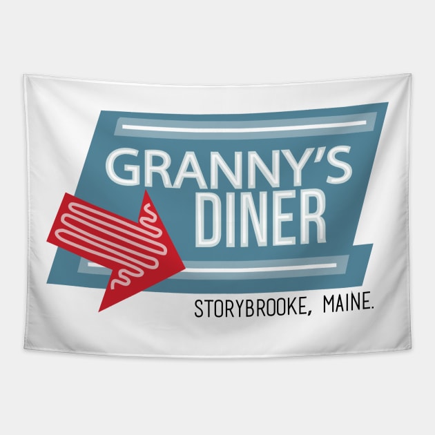 Grannys Diner Tapestry by mariansar