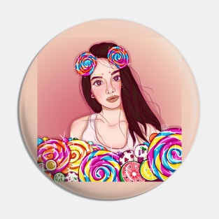 candy girl Pin