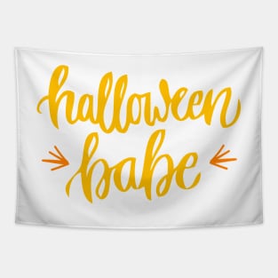 Halloween Babe Tapestry