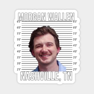 Morgan Wallen Mugshot Magnet