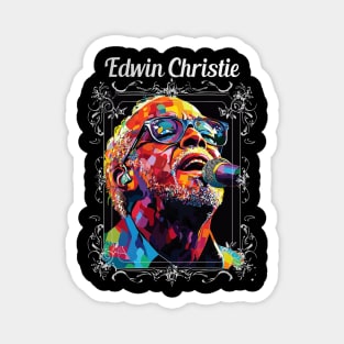 EDWIN CHRISTIE MUSICIAN FAN ART Magnet