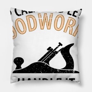 Wood Carpenter Joiner Woodcutter Craftsman Pillow