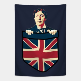 Oscar Wilde Great Britain In My Pocket Tapestry