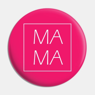 Mama Square Women :Funny Gift ,For Lady ,Yong Girl , Gift for Mom ,Gift for Dad,birthday Gift Pin