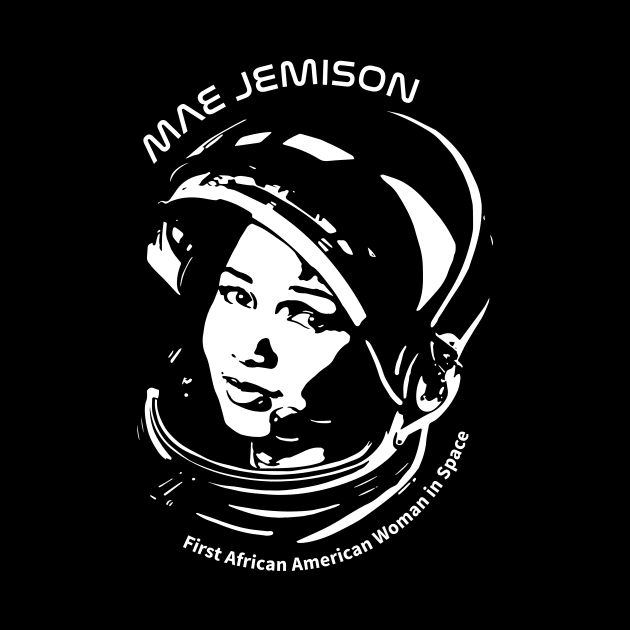 Women in Space: Mae Jemison by photon_illustration