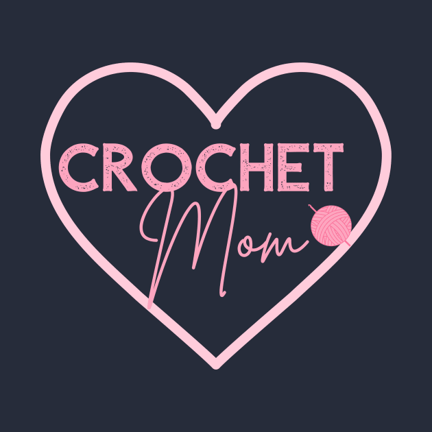 Crochet Mom Gift Crochet Gifts Pink Yarn Crochet Hook by InnerMagic