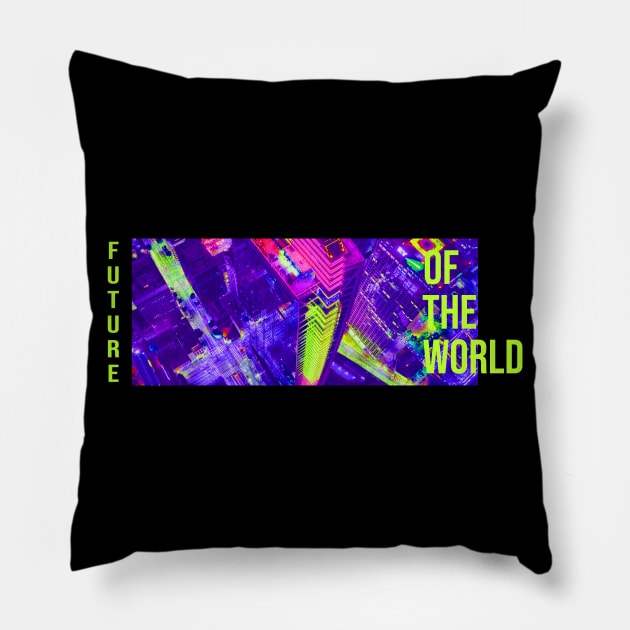 Future of the World Pillow by Emergencies.id