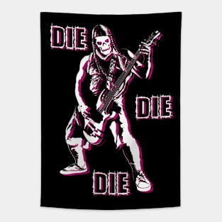 Heavy metal bass player Tapestry
