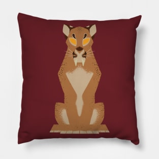 Minimalist Smilodon Pillow