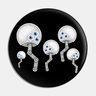 Field of Mechanical Fungi Pin