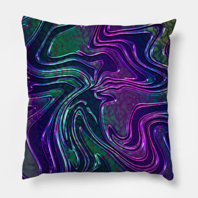 Abyssi II Pillow by Sinmara