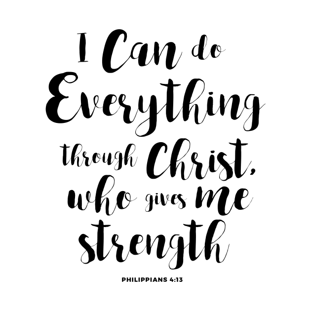 I Can Do Everything Through Christ by icdeadpixels