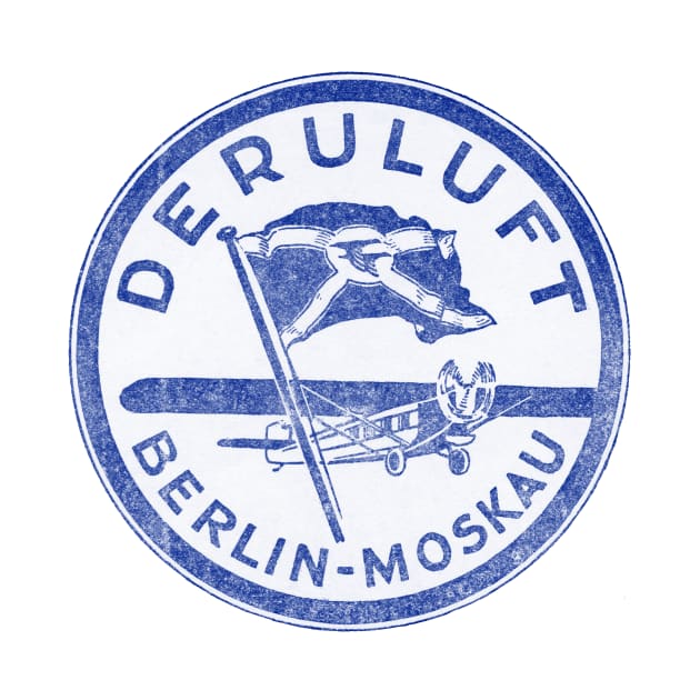 1935 Deruluft Soviet German Airline by historicimage