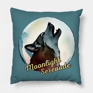 Moonlight Serenade - Husky Pillow
