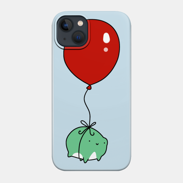 Balloon Frog - Frog - Phone Case