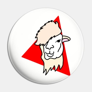 Llama Llama Llama Hipster Pin