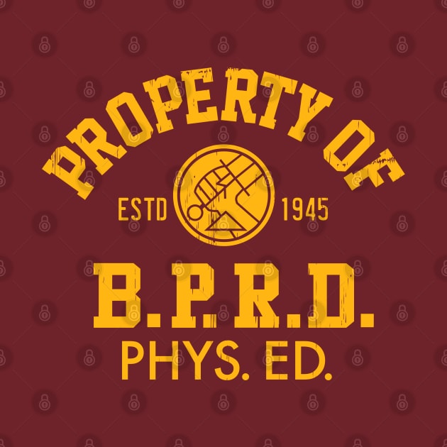 HELLBOY - B.P.R.D. PHYS. ED. by ROBZILLA