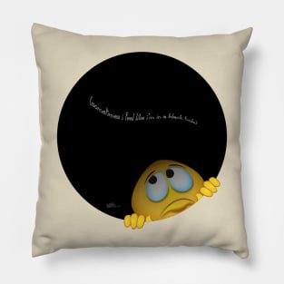 Black Hole Guy Pillow