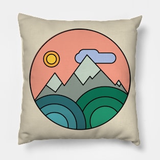 Mountains Pillow