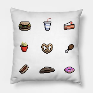 Pixel Food Pillow